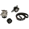 Image de Pompe À Eau+Jeu De Courroie Trapézoïdale À Nervures Micro-V® Kit Kp17pk1705 Gates Gates Kp17pk1705 Nissan;Renault