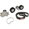 Image de Pompe À Eau+Jeu De Courroie Trapézoïdale À Nervures Micro-V® Kit Kp17pk2418 Gates Gates Kp17pk2418 Mercedes-Benz