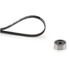 Image de Jeu De Courroies Trapézoïdales À Nervures Micro-V® Kit K016pk843 Gates Gates K016pk843 Opel;Renault