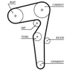 Image de Courroie De Distribution 5646xs Gates Gates 5646xs Alfa Romeo;Fiat;Jeep;Lancia;Opel;Suzuki