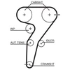 Image de Pompe À Eau + Kit De Courroie De Distribution Powergrip® Kp55429xs Gates Gates Kp55429xs Alfa Romeo;Fiat;Lancia