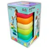 Image de Blocky - Set 6 Blocs Motricite A Empiler Multicolore