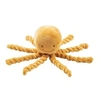 Image de Doudou Pieuvre Lapidou - 23 cm - 100% polyester - Ocre