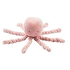Image de Doudou Pieuvre Lapidou - 23 cm - 100% polyester - Rose