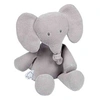 Image de Peluche musicale Tembo en tricot gris 28 cm