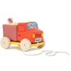 Image de Camion benne a tirer en bois et tissu