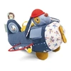 Image de Jules Le Chien - Jouet d'activités - Avion Bleu - 26 cm