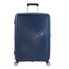 Image de Valise Soundbox 4 roues extensible 67 cm Bleu marine