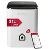 Image de Ariston Deos 21S Net WiFi - Déshumidificateur Portable Haut de gamme 21L - Contrôle Électronique du niveau d’Humidité - Fonction Buanderie, Silencieux, pour des pièces allant jusqu'à 52 m² en occasion ou reconditionné