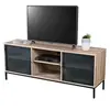 Image de Meuble TV 2 portes 2 niches Soho - Naturel clair - Urban living