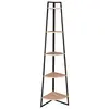 Image de Etagère angle Désert 5 niveaux bois acier