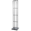 Image de Etagère 4 Niveaux en Métal "Coussins" 211cm Noir