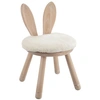 Image de Les Tendances Chaise oreille de lapin en bois naturel Lapinou