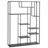 Image de Etagère Rectangulaire en Métal "Rack" 150cm Noir
