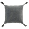 Image de Coussin Déco Déhoussable "Flok" 45x45cm Gris