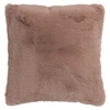 Image de Coussin Imitation Fourrure Cutie 45x45cm Rose Poudré