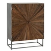 Image de Commode 2 Portes en Bois "Shanil" 111cm Marron