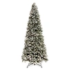 Image de Sapin de Noël Déco "Enneigé" 450cm Vert
