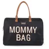 Image de Mommy Bag Sac A Langer Noir Or