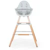 Image de CHILDHOME, Set De Pieds Extra Long Pour Chaise Haute Bébé Evolu 2, S'Adapte Hauteur 90Cm Ilot De Cuisine Ou Bar, Repose Pieds, Bois De Hêtre, Facile À Assembler, Couleur Menthe en occasion ou reconditionné