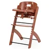 Image de CHILDHOME, Chaise Haute Bebe Evolutive : De 0 mois à 85KG, Tablette Incluse, Bois de Hêtre, Arceau, Sécuritaire Harnais 5 points, Vis Invisibles, Evosit, Terracota en occasion ou reconditionné