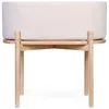 Image de CHILDHOME, Berceau Bébé 2 en 1 Evolutif, 0-6Mois, Bois de Bouleau et Matière Teddy, Table pour Enfant, Table Activité 6mois à 6ans, Matelas Inclus, Sécuritaire, Teddy Ecru en occasion ou reconditionné