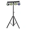 Image de Pack éclairage: 1 support + 2 projecteurs PAR RGBW + 2 Moon Flower DJLIGHT60