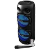 Image de Enceinte autonome 2 x 8/20cm 300W Bluetooth USB MICRO SD FM TWS Micro Télécommande & Effets Lumineux - PLUTON