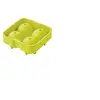 Image de Moule à glaçons en silicone pour 4 boules vert Ø 4.5cm