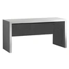 Image de Bureau bois laqué blanc Lara