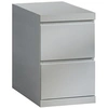 Image de Caisson 2 tiroirs bois laqué blanc Lara