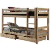 Image de Vipack PINO Lits superposés + Lot de 2 tiroirs