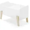 Image de Coffre à jouets Vipack , Jaxx Kiddy Blanc 80x48x39 cm KITB1014