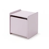 Image de KIDDY Chevet enfant bois laqué 1 porte L 40cm Vieux Rose