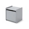 Image de KIDDY Chevet enfant bois laqué 1 porte L 40cm Gris