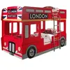Image de Funbeds Lit superposé bus londonien + 2 Matelas