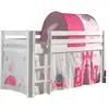 Image de PINO Lit sureleve en pin massif 90x200cm avec sommier princess