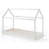 Image de Lit cabane 90x200cm Blanc