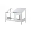 Image de LIO Lit cabane 90x200cm + Lit gigogne