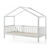 Image de Lit cabane MH 90x200 Sommier inclus Dallas - Blanc