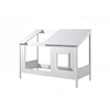 Image de LIO Lit cabane 90x200cm + Sommier 15 Lattes 90x200cm Beige