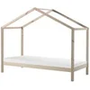 Image de Dallas Lit ZH 90X200cm Naturel + Matelas Basic Cool 200x90cm epaisseur 10cm