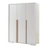 Image de LONDON Armoire 3 Portes Blanc mat