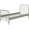 Image de Lit simple en métal Vert Olive mat Bronxx 90x200cm