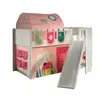 Image de Scott Lit Mezzanine Toboggan et Rideau Spring, Tunnel et S 3 Sacs Rangement