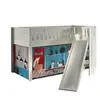 Image de Scott Lit Mezzanine Toboggan et Rideau Pet Shop