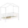 Image de Lit cabane Dallas 70x140 blanc