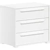 Image de Commode 3 tiroirs sam blanc