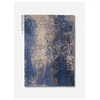 Image de Cracks design - Tapis abstrait Mad Men - Bleu Abysse - 170 x 240 CM