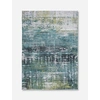 Image de Streaks design - Tapis abstrait atlantique - Glen Cove - 140 x 200 CM